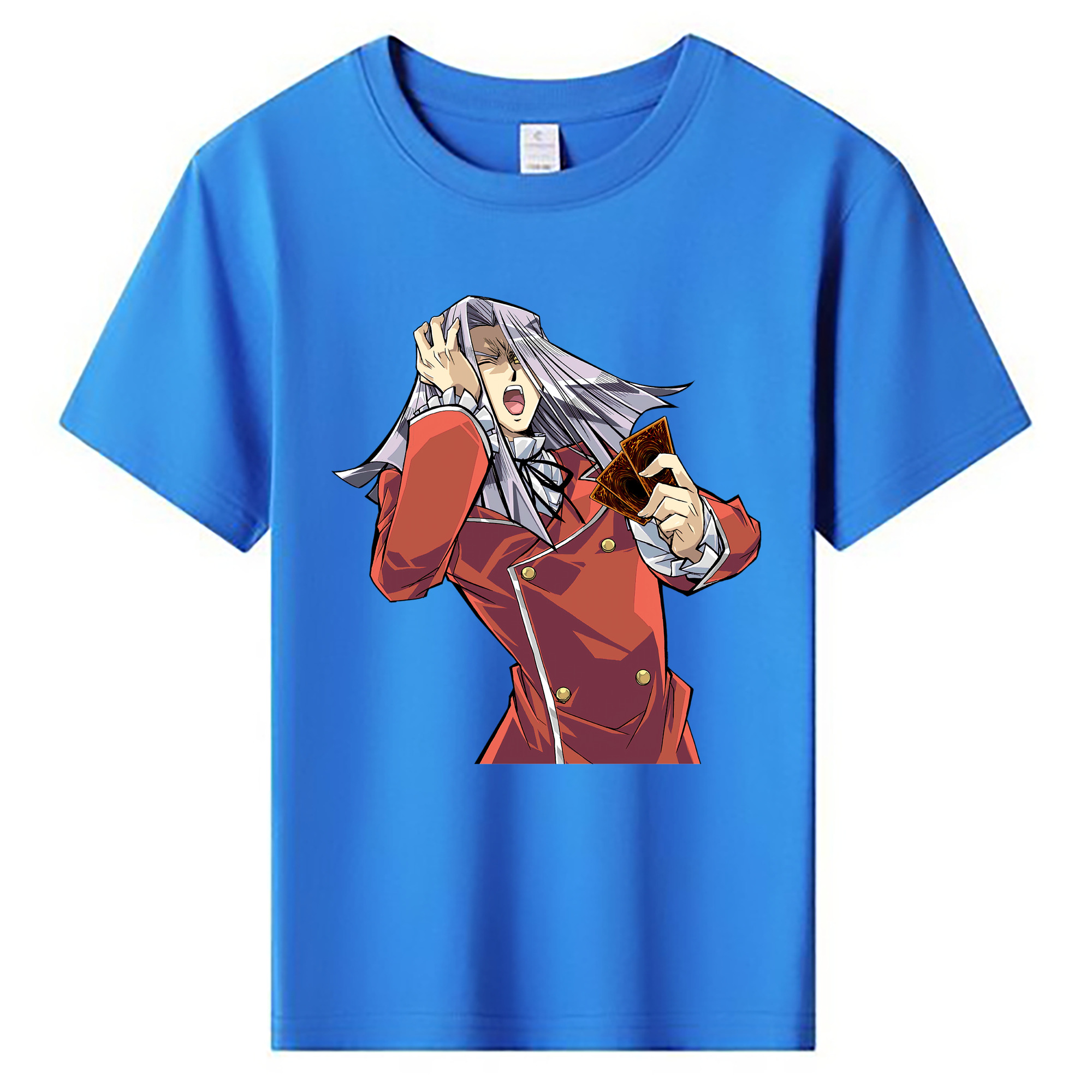 （画像用） 遊☆戯☆王 Yu-Gi-Oh! 綿100％キッズTシャツ（フロントプリント）
